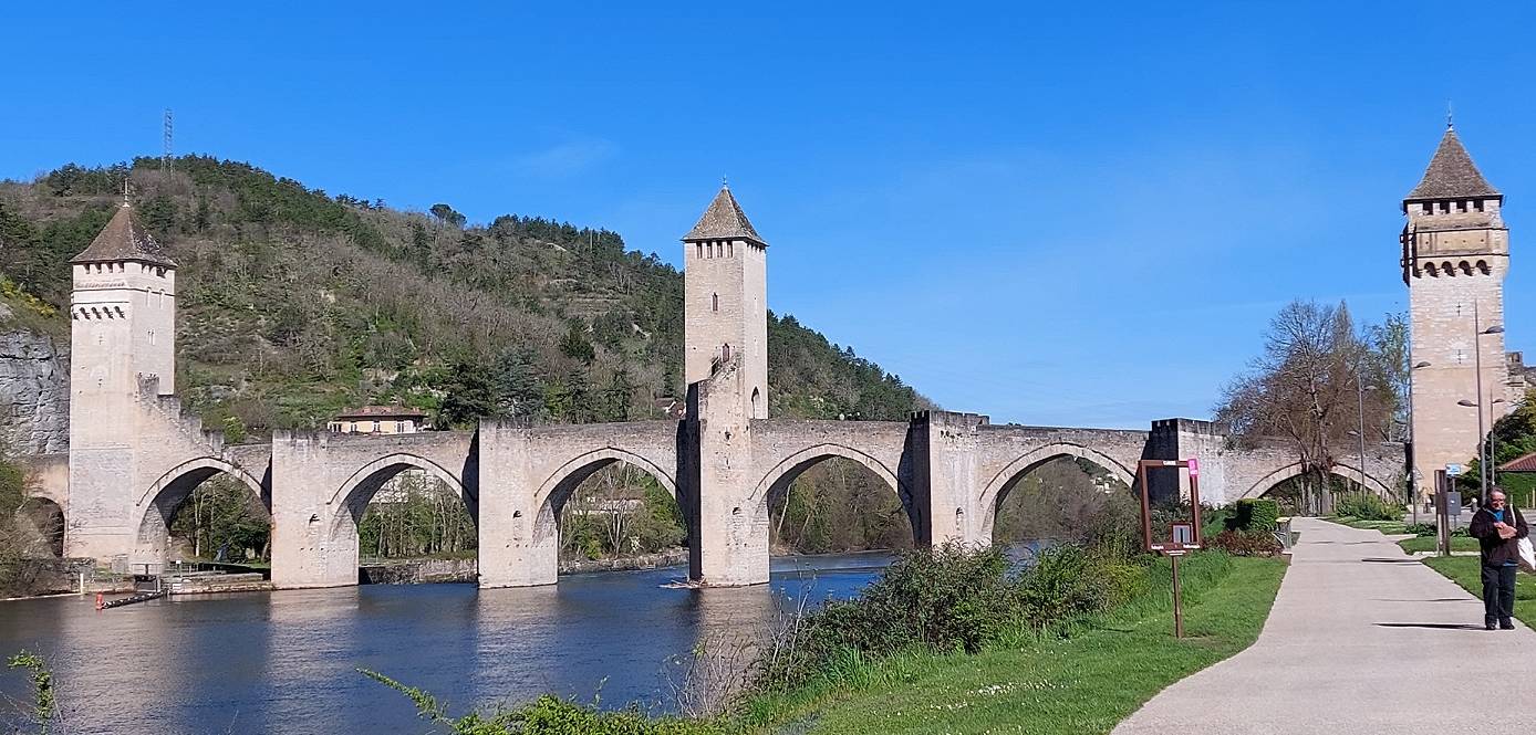мост в Каор (Cahors)