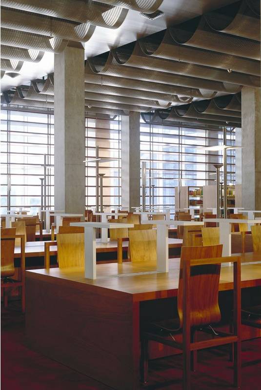 Интерьеры Библиотеки Миттерана - 1997 год - 08