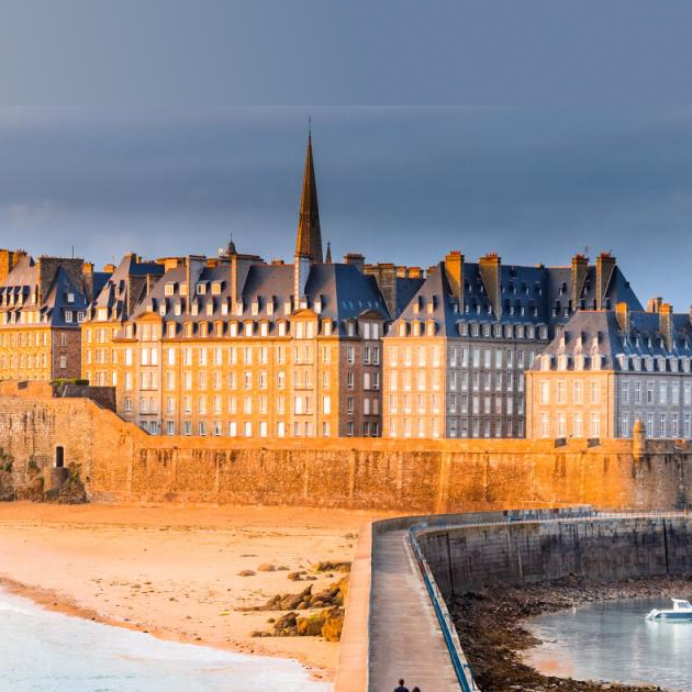 Вид на Saint Malo