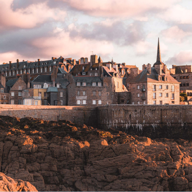 Вид на Сен-Мало