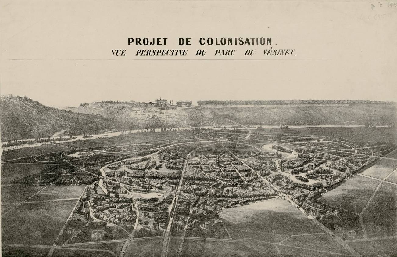 Проект города-парка Le Vésinet