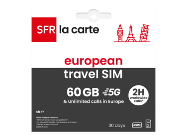 Туристическая SIM карта во Франции