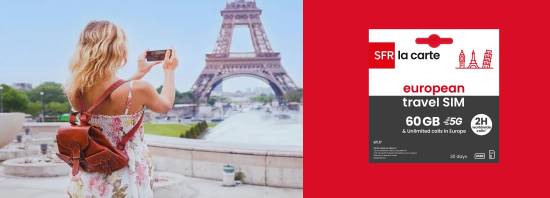 Туристическая SIM карта во Франции