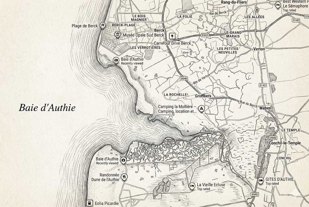 Карта Залива Оти