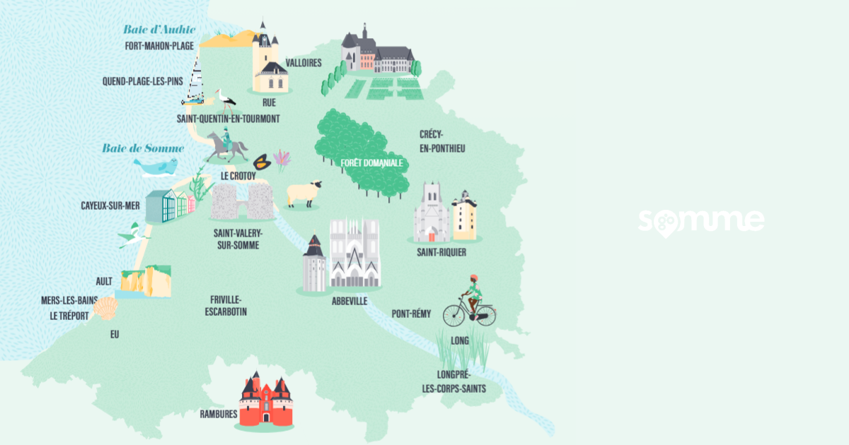 Достопримечательности Залива Соммы (Baie de Somme)