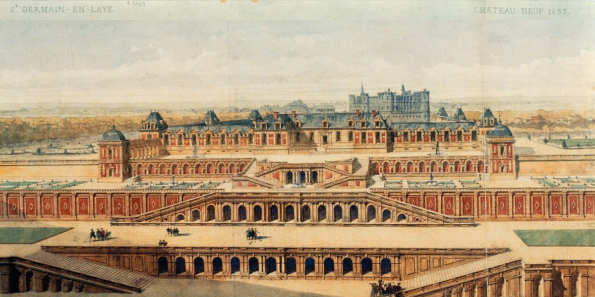 Сен-Жермен-ан-Ле (Saint-Germain-en-Laye) - 1637 год