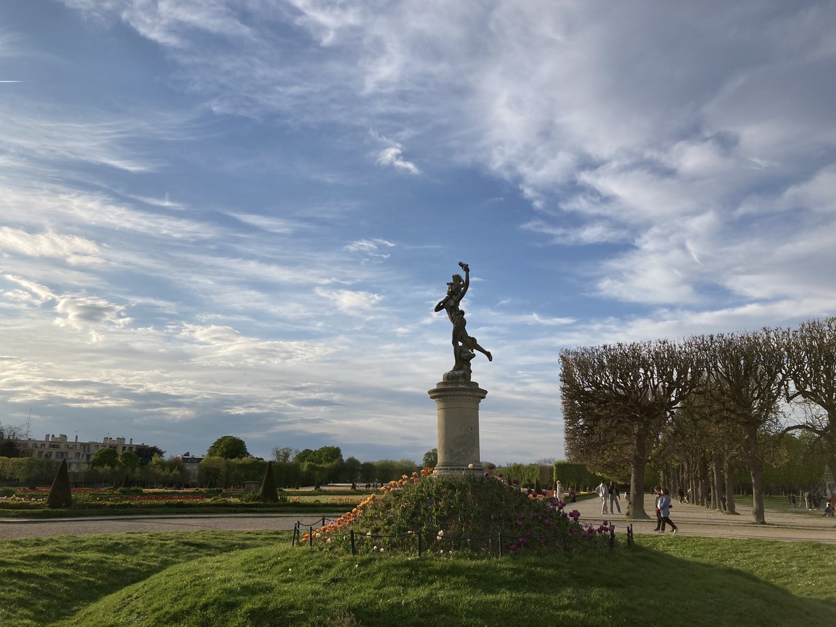 В парке Saint-Germain-en-Laye