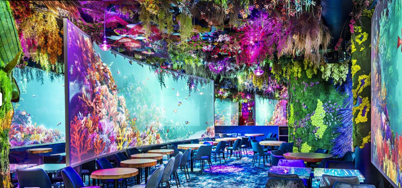 Иммерсивный ресторан Under the Sea