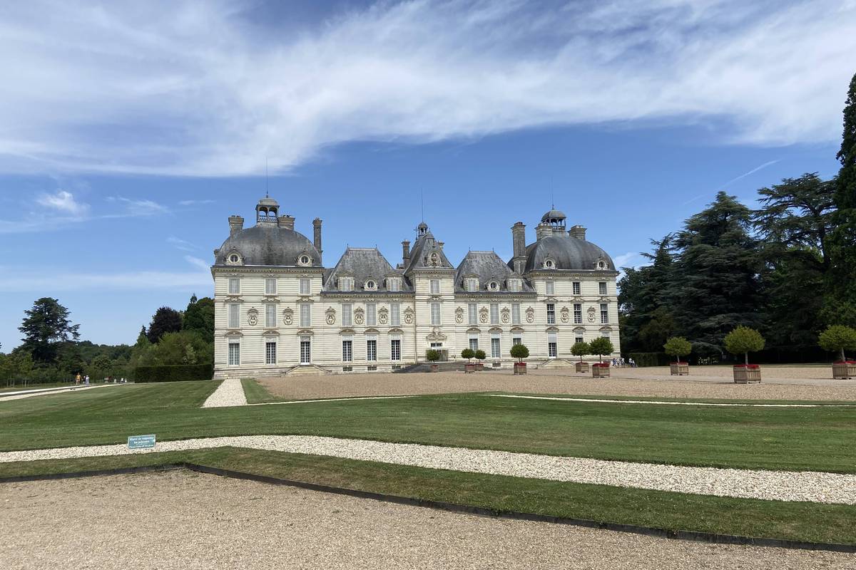 Château de Cheverny вид прямо