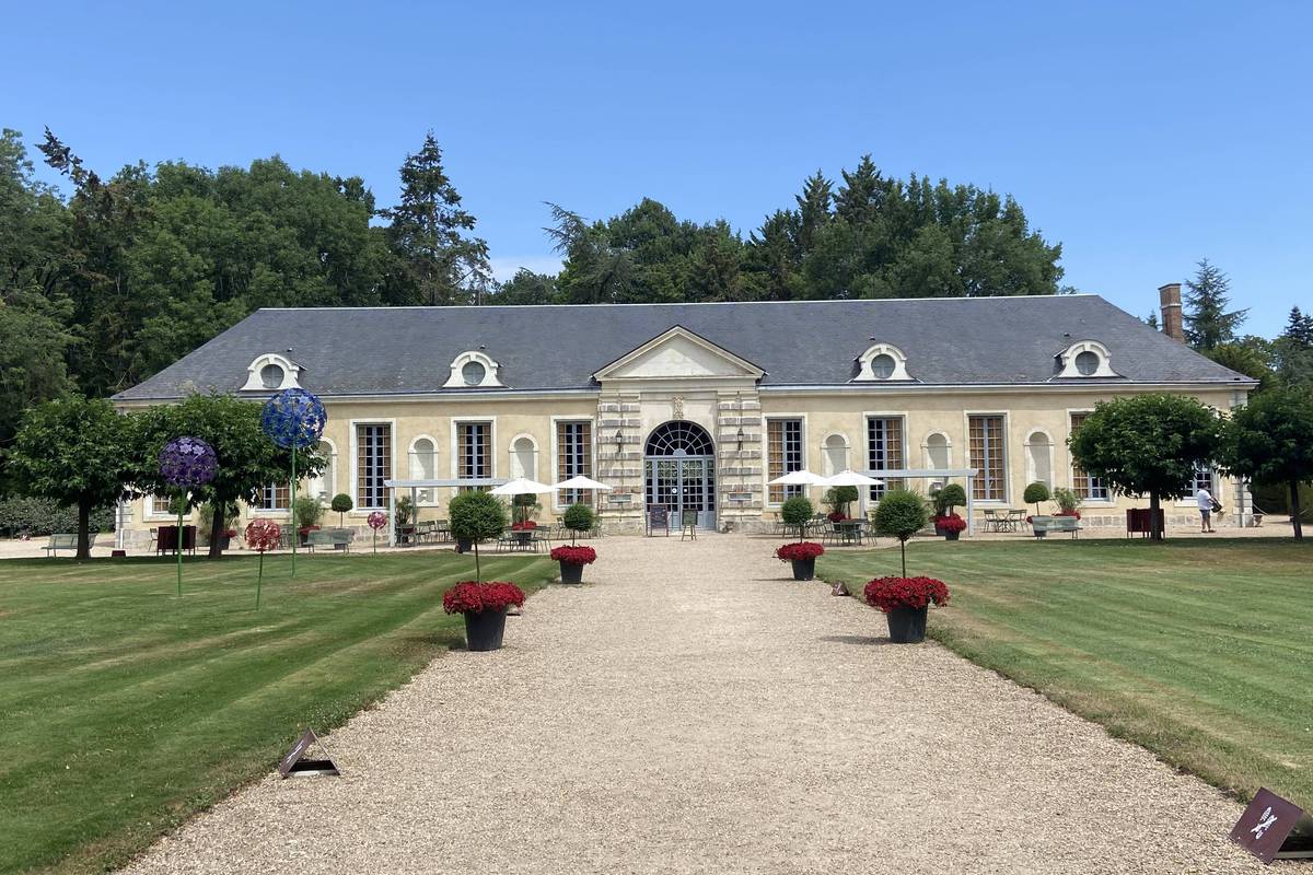 Оранжерея в шато Cheverny