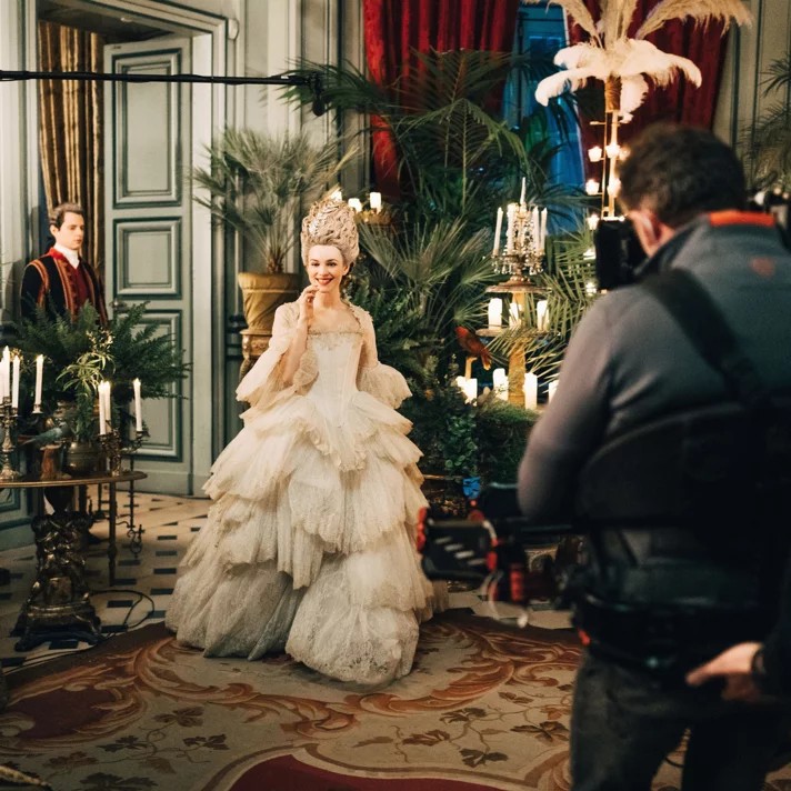 Сериал Marie-Antoinette, сцена в Champs-sur-Marne