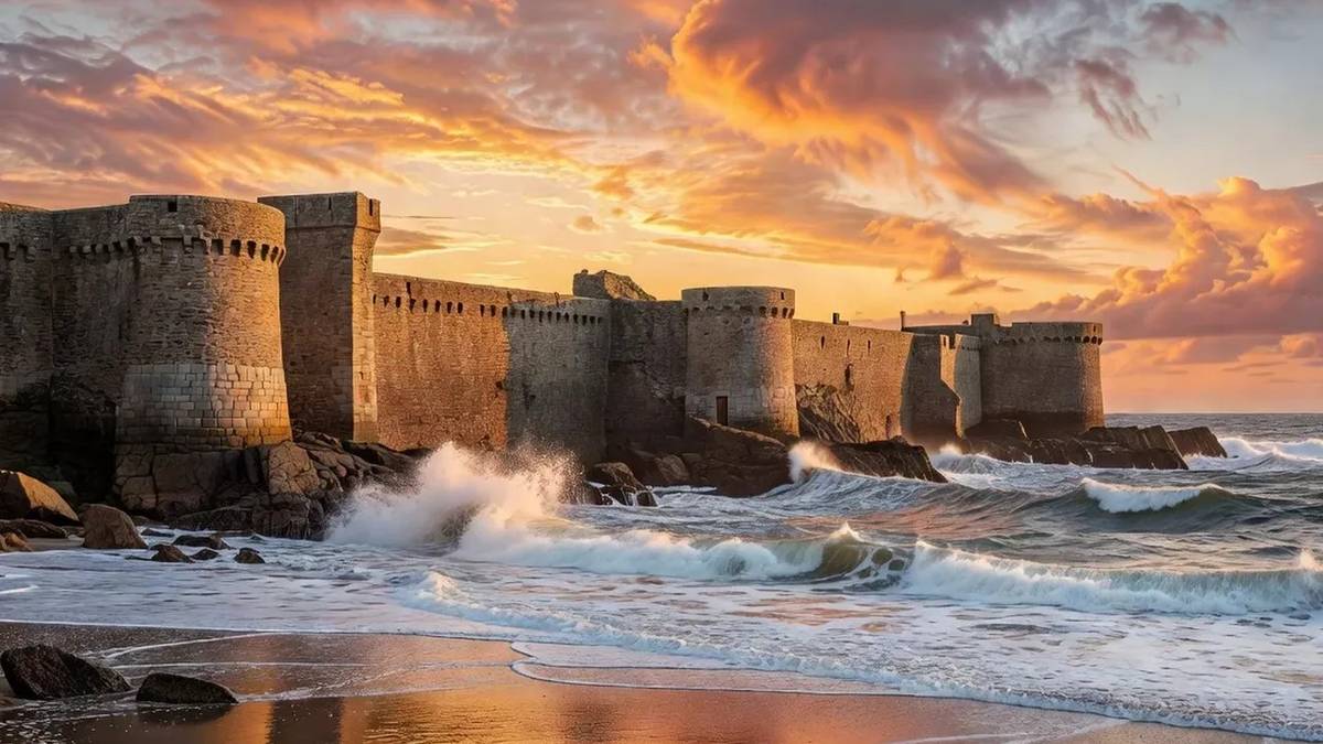 Крепостные стены Saint-Malo